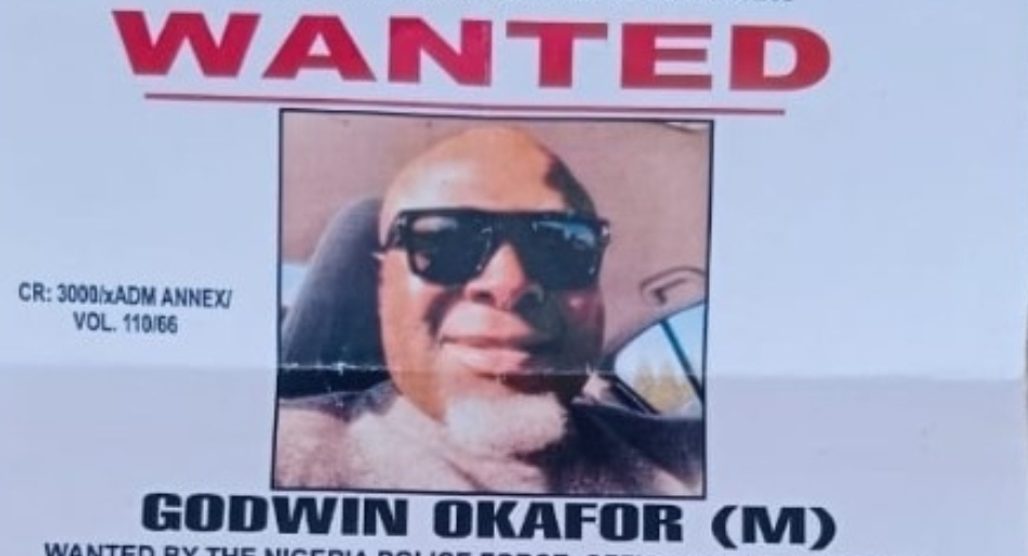 Wanted Person: Mr. Godwin Onyebuchi Okafor - NPF